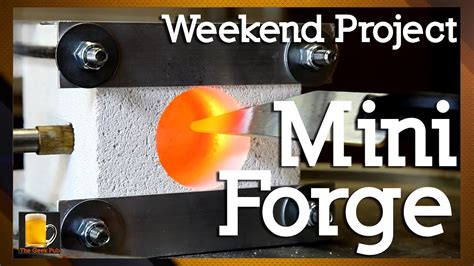 How To Make A Homemade Mini Forge Youtube