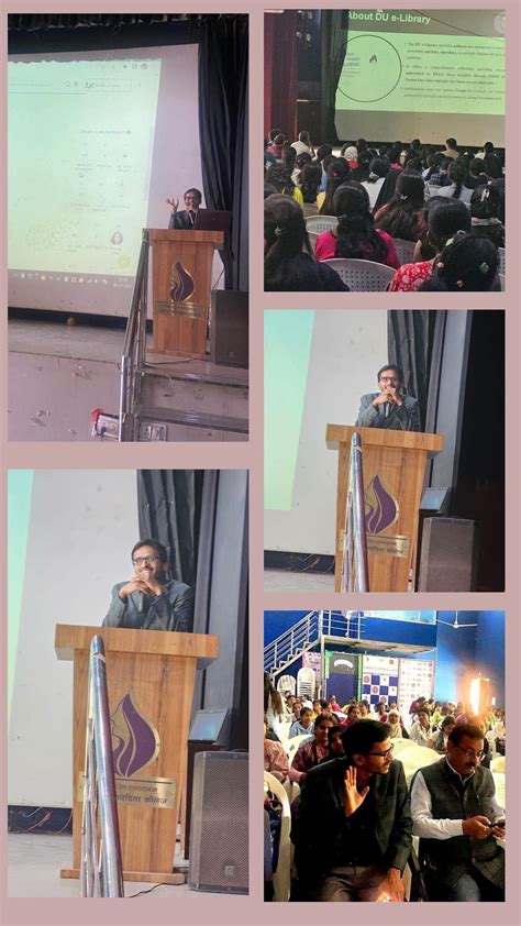 Delivered A Lecture At Bhagini Nivedita College University Of Delhi
