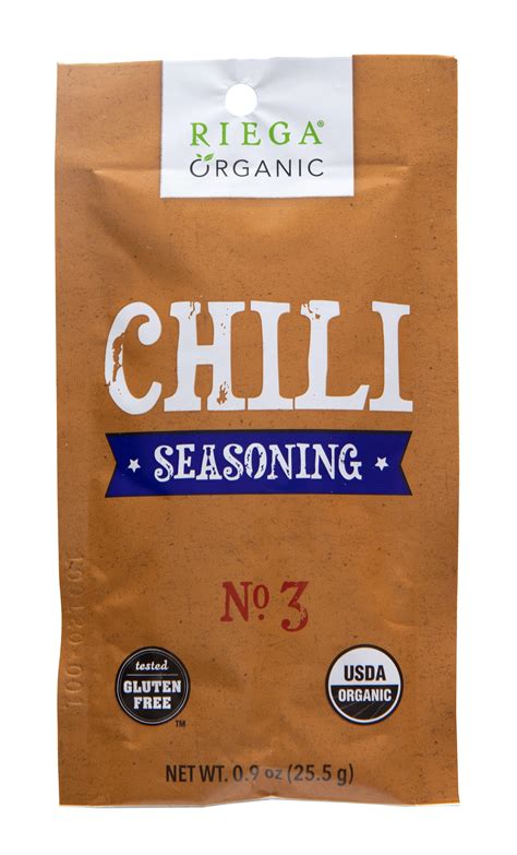 Riega® Organic Chili Seasoning Riega Foods Llc