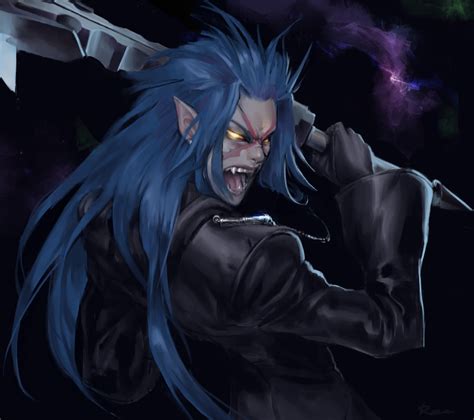 Kingdom Hearts Saix Drawings