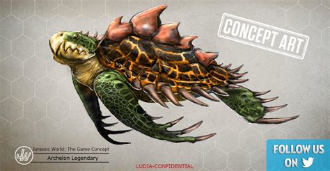 JW The Game Concept Art LVL 40 Archelon By IndominusRex On DeviantArt