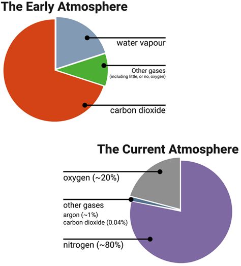 Diagram Of History Of Earth S Atmosphere Quizlet