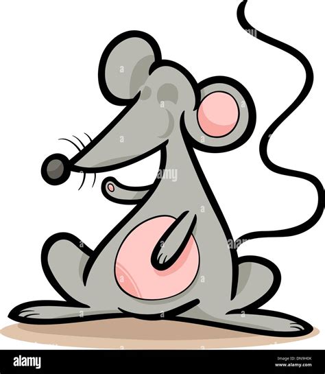 Mouse Or Rat Animal Cartoon Illustration Stock Vector Image And Art Alamy