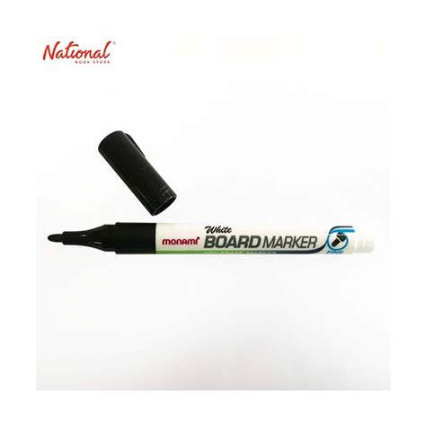 Monami Whiteboard Marker Black Fine