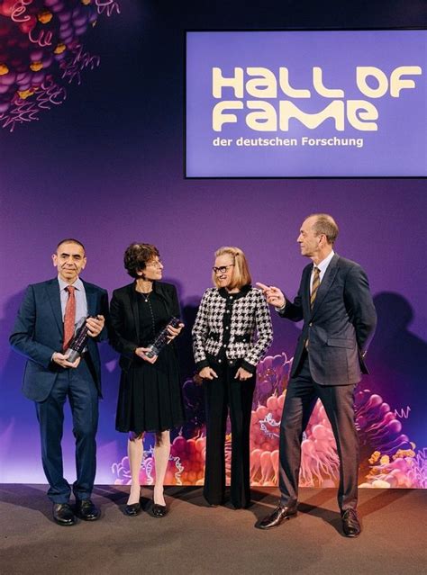 Hall of Fame der deutschen Forschung Uğur Şahin und Özlem Türeci sind