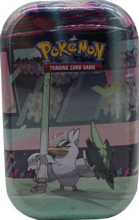 Galar Power Galarian Sirfetch D Mini Collector S Tin Pokemon