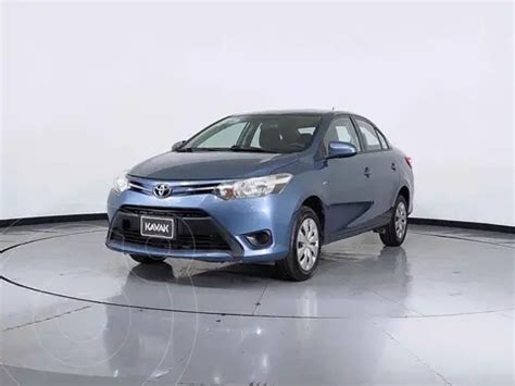 Toyota Yaris Sedan Core Usado 2017 Color Azul Precio 208 999