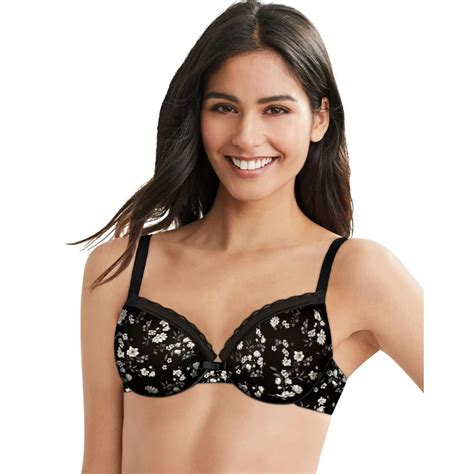 Hanes Hanes Womens Ultimate Silky Smooth Comfort Unlined Underwire Bra 36b