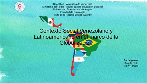 Contexto Social Venezolano Y Latinoamericano En El Marco De La