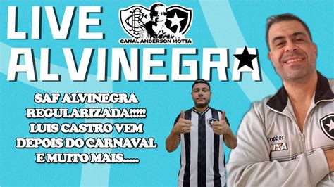 LIVE ALVINEGRA SAF REGULARIZADA FALTA APENAS O ANÚNCIO OFICIAL