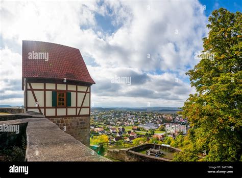 Castle, Koenigsberg in Bavaria, Germany Stock Photo - Alamy