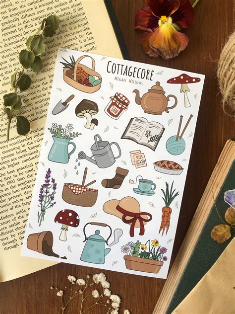 Printable Aesthetic Stickers For Journal