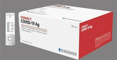 Sd Biosensor Standard Q Covid Ag Test Kit At Rs Kit Corona