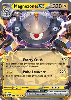 Magnezone Ex Scarlet Violet TCG Card Database Pokemon