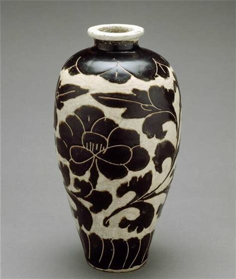 Vase Meiping Dynastie Yuan 1279 1368 Dynastie Ming 1368 1644