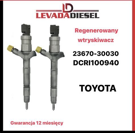 Regenerowany Wtryskiwacz Denso Dcri Toyota