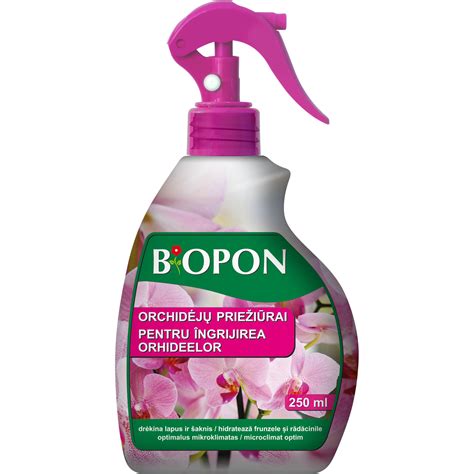 Ingrijire Orhidee Spray 250 ml Biopon - eMAG.ro
