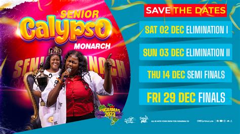 Senior Calypso Monarch Skn Carnival