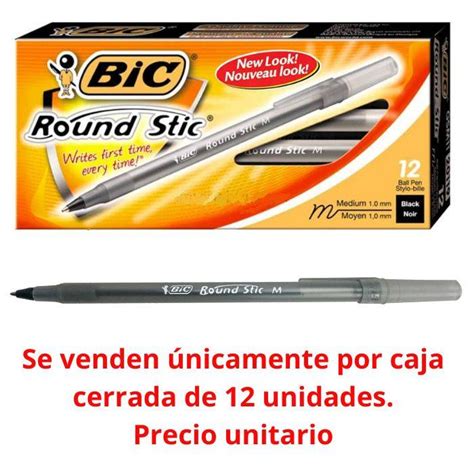 Boligrafo Bic Round Stic Negro Bic