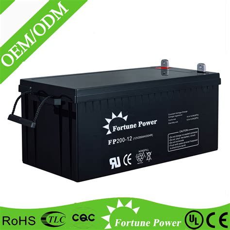 2019 Fortune Power Factory 12V 200ah AGM Sealed Lead Acid Battery