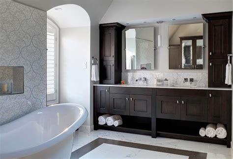 45 Stunning Transitional Bathroom Design Ideas To Make Your Day