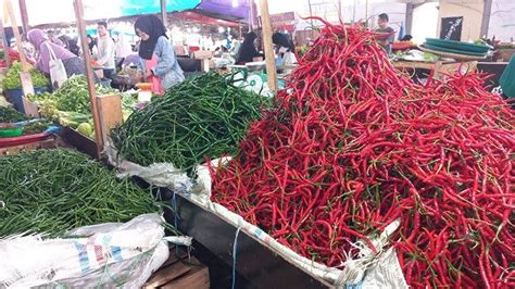 Jelang Ramadhan Di Bener Meriah Harga Cabai Merah Melambung Rp 75 000