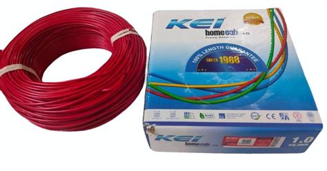 KEI 1 Sqmm Fire Retardant Wire Roll Length 90 M At Rs 1053 Roll In