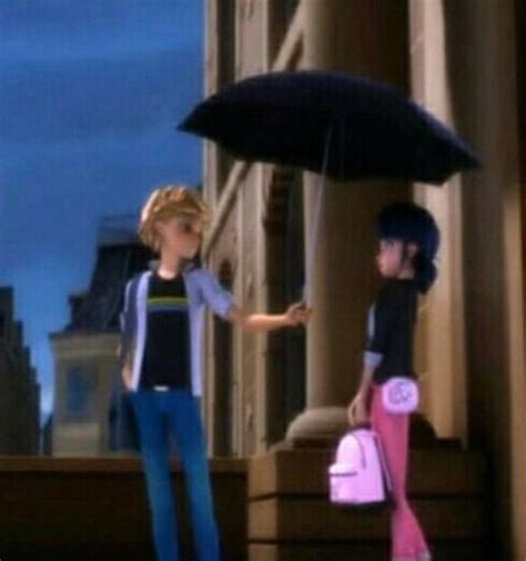 I Just Wonder Did Marinette Ever Give Adrien His Umbrella Back ¡miraculous Ladybug Amino