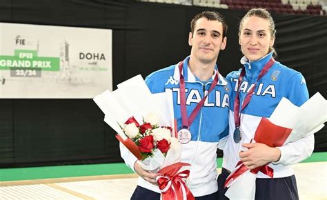 Scherma Coppa Del Mondo Spada Doppio Podio Azzurro A Doha