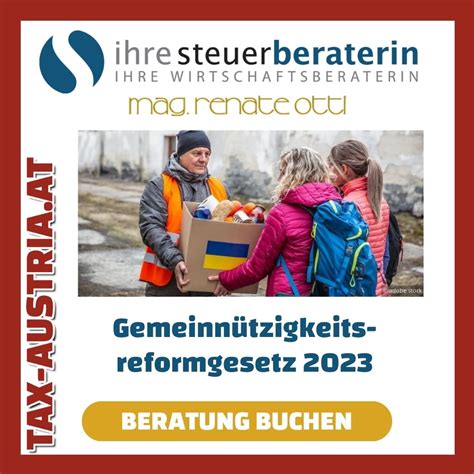 Gemeinnützigkeitsreformgesetz 2023 Mag Renate Otti