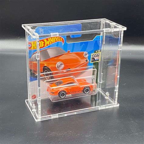 New Product HSC D01 Acrylic Display Case For Hot Wheels Short Card Collection Hobbies