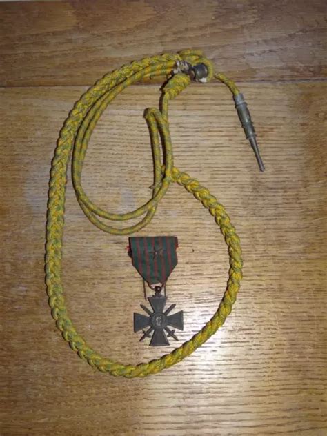 M Daille Croix De Guerre Une Etoile Et Une Fourrag Re Eur