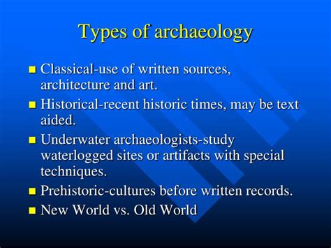 Ppt What Is Archaeology Studying Past Cultures Powerpoint