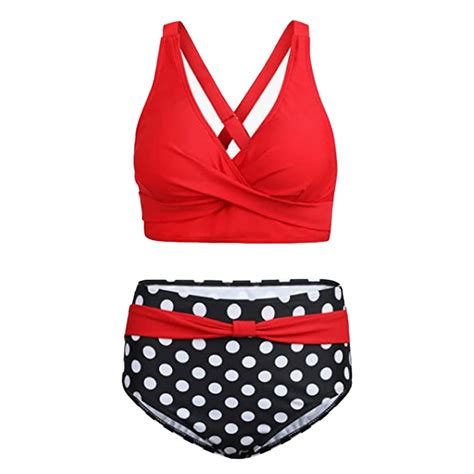 Sngxgn Women S High Waisted Bikini Sets Two Piece Swimsuits Cheeky High