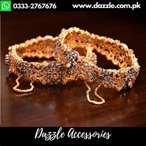 Gold Plated Statement Kadda Set Openable Size Dazzle Accessories