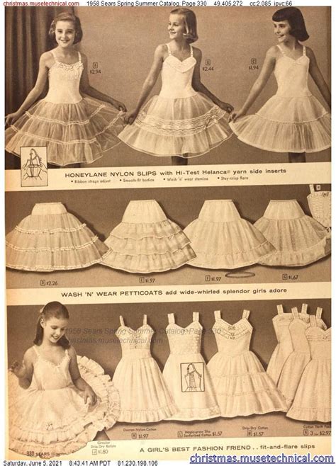 1958 Sears Spring Summer Catalog Page 330 Christmas Catalogs