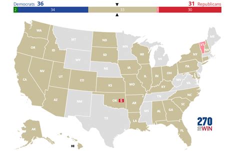 2022 Senate Election Interactive Map