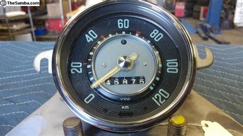 TheSamba VW Classifieds OEM VDO Clear Needle Speedo Metric