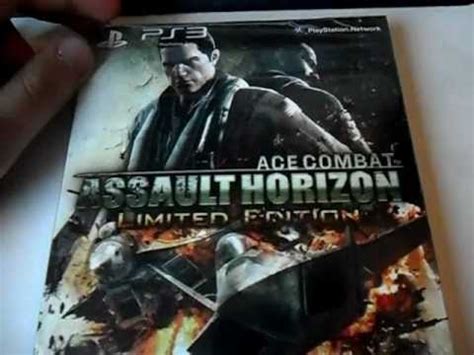 Unboxing Ace Combat Assault Horizon Youtube