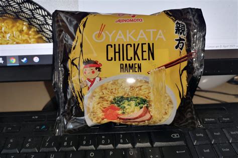 1450 Ajinomoto Oyakata Chicken Ramen Update 2022 HAPPYSOUPER De