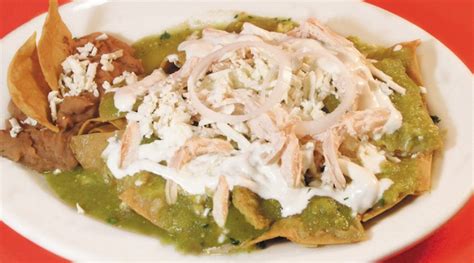 Receta Chilaquiles Verdes Con Pollo Turimexico