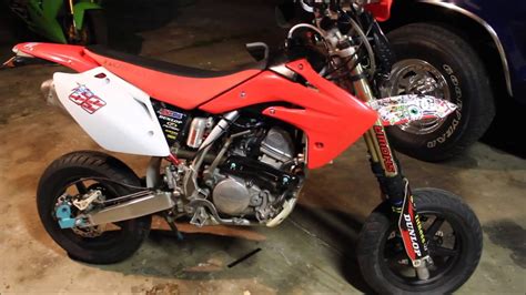 Crf150r Supermoto Walk Around And Review Youtube