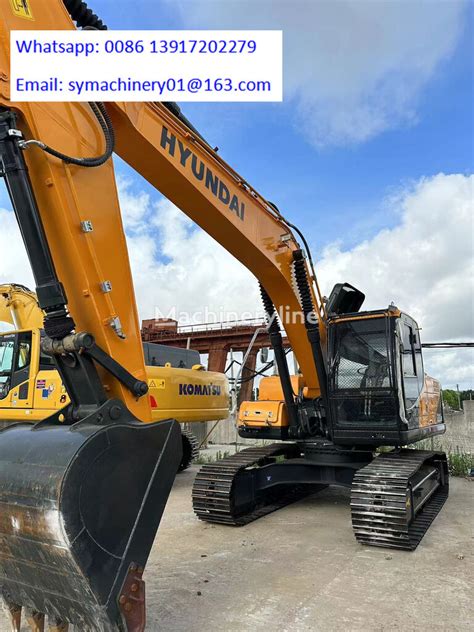 Hyundai R220LC 9S Tracked Excavator For Sale China Shanghai EW36260