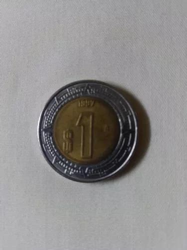 Moneda De 1 Peso Mexicano 1997 Antiguedad Mercadolibre