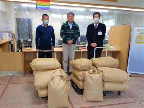 佐藤武彦様より食料のご寄付をいただきました ブログ 静岡県富士市ユニバーサル就労支援センター