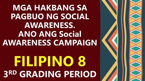 Ano Ang Social Awareness Campaign Hakbang Sa Pagbuo Ng Social