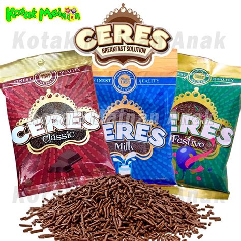 Jual Ceres Coklat Meises Cokelat Topping Seres Ropang Meises Meses