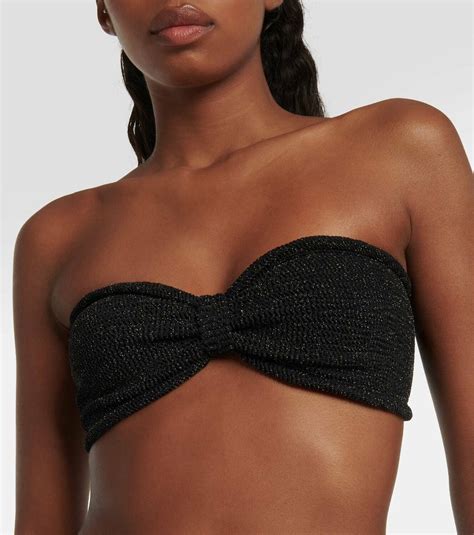 Hunza G Jean Bandeau Bikini Hunza G