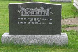 Robert Roseberry M Morial Find A Grave