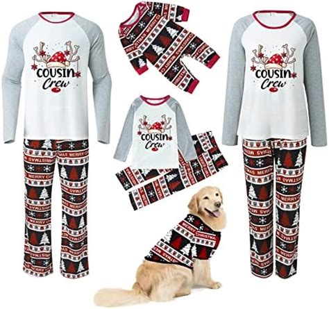 Weihnachten Schlafanzüge für Familie Matching Weihnachts Pyjamas Set